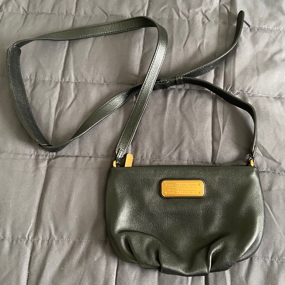 Marc Jacobs Black Leather Crossbody